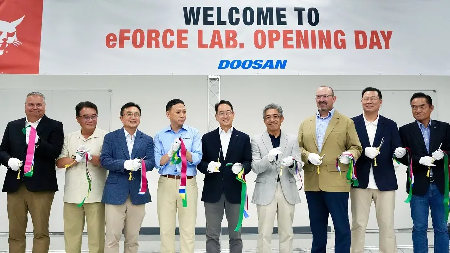 Doosan Bobcat Opens ‘eFORCE LAB.’ Battery Pack R&D Center, Accelerating Modular Battery Pack Development