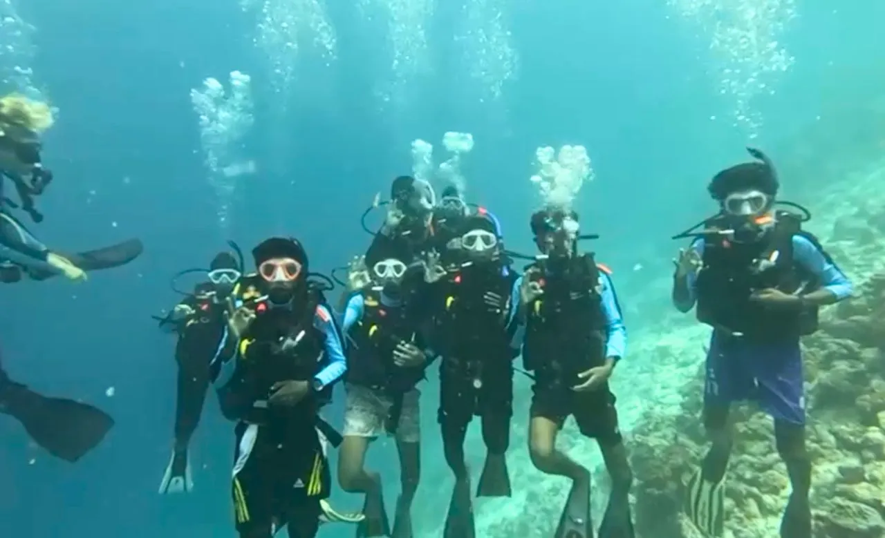 Cinnamon Velifushi Maldives helps island students discover a world beneath the waves