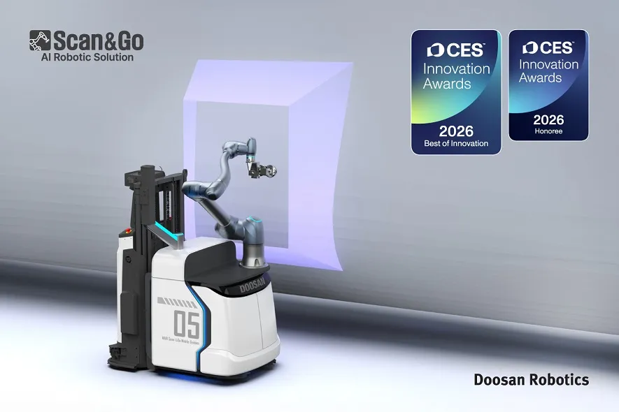 Doosan Robotics Wins Two CES Innovation Awards® 2026 Including “Best of Innovation” in AI Category